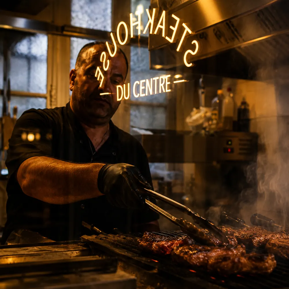 Des passionnés en cuisine