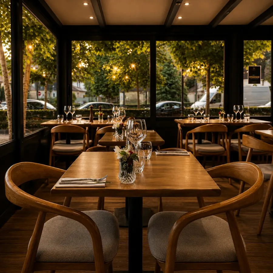 Terrasse privatisable du Steakhouse du Centre